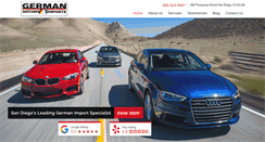 Desktop Screenshot of germanmotorspb.com